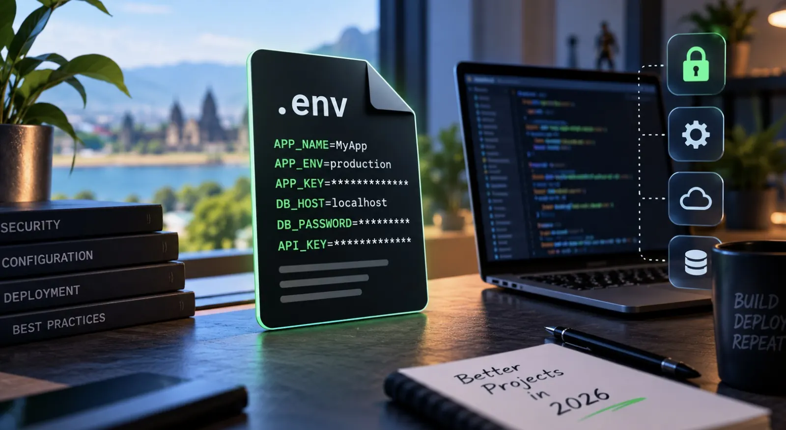 Environment variables done right: .env best practices for 2026
