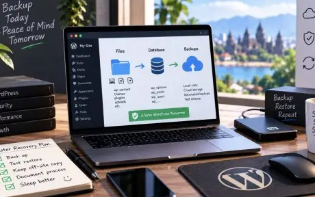 How to back up a WordPress site properly: database, files, and disaster recovery plan