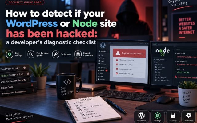 How to detect if your WordPress or Node site has been hacked: a developer’s diagnostic checklist