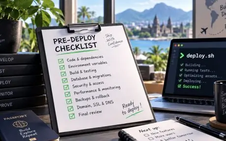 The ultimate pre-deploy checklist for solo developers and small teams