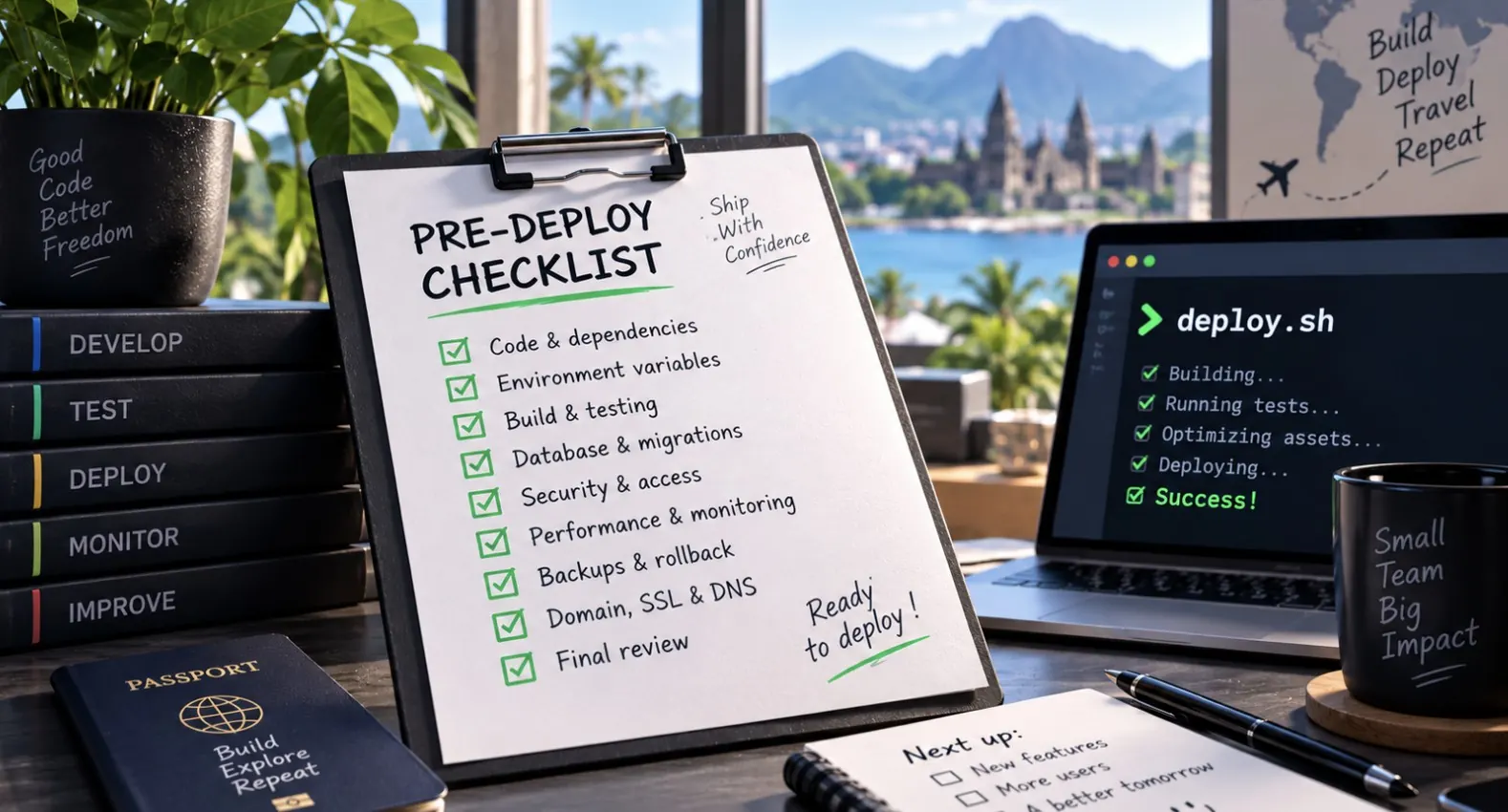The ultimate pre-deploy checklist for solo developers and small teams